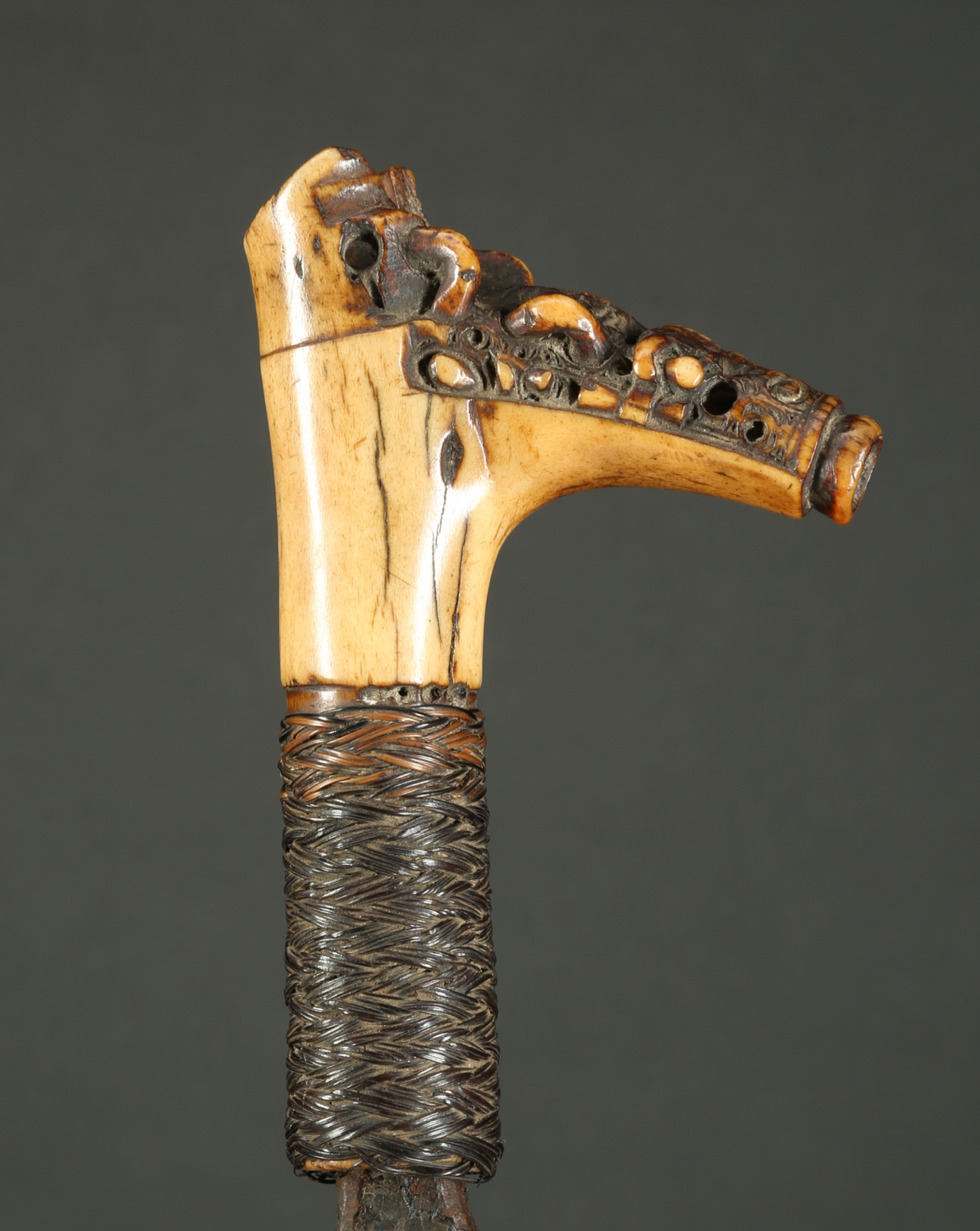 INDO668: Dayak Langgai Tinggang Sword