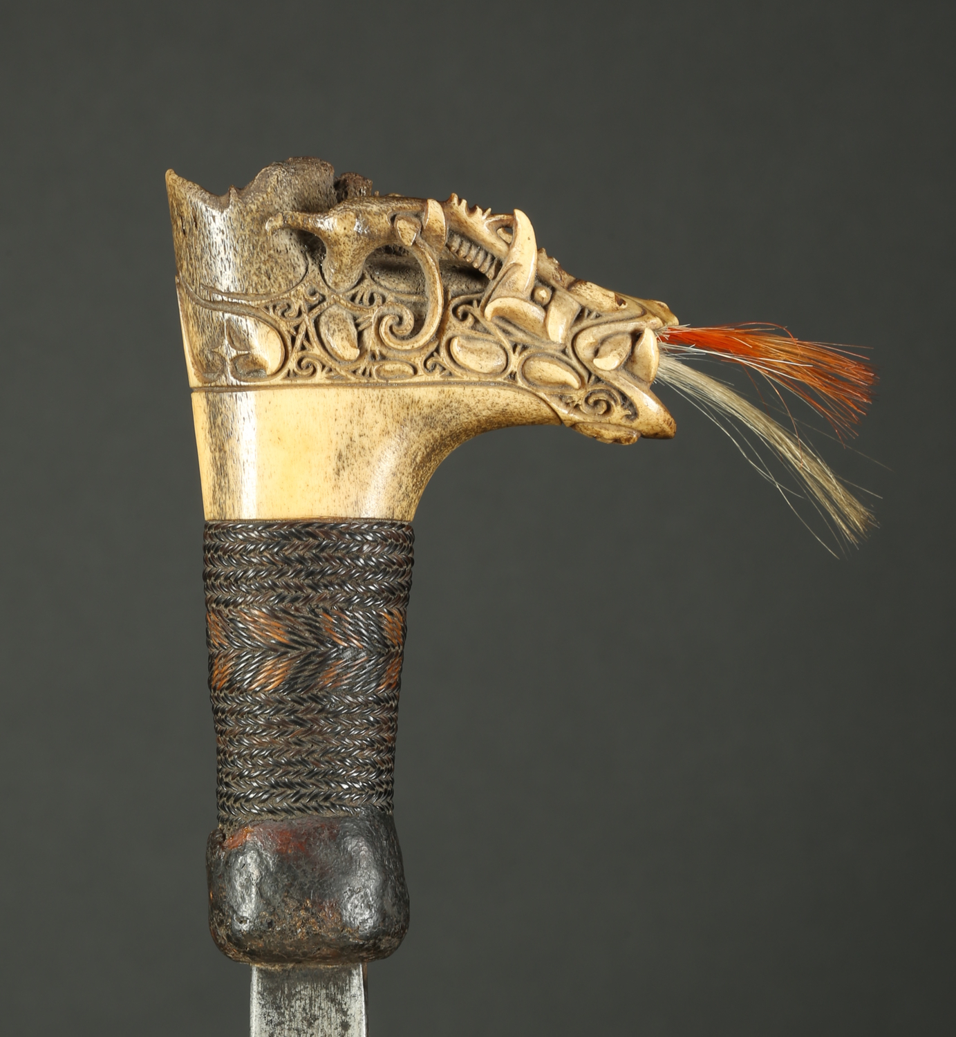 INDO669: Dayak Mandau Sword