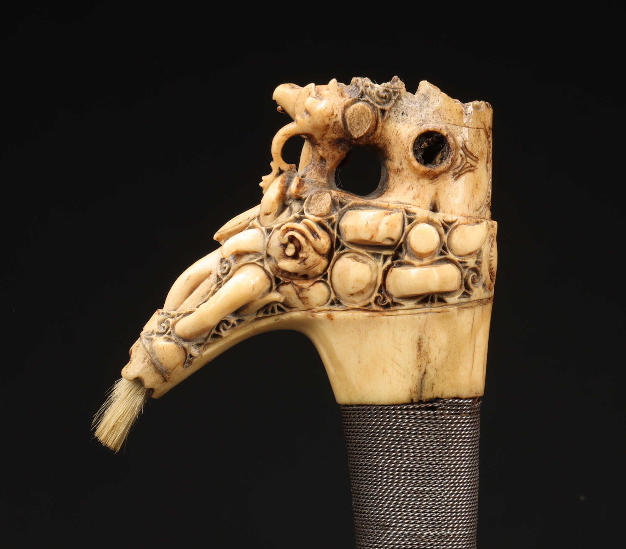 INDO810: Dayak Mandau Sword