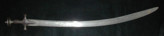 #AS121: Tulwar sword from India. 