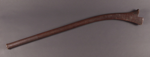 #OC109: 19th century Fijian war club in the Gata club form