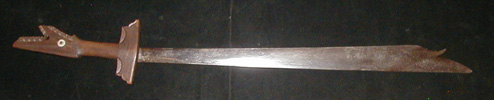 #PH182: A very large an heavy Moro kampilan sword