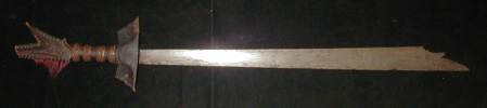 #PH185: 19th century Moro kampilan sword