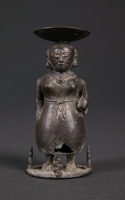 INDO502: Majapahit Figurative Oil Lamp