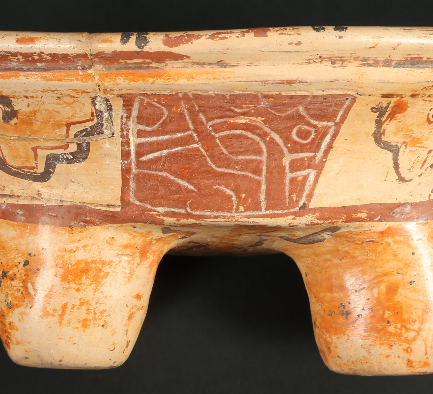 PC422: Mayan Tripod Bowl