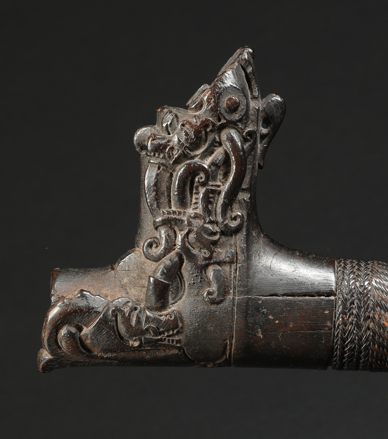 INDO785: Dayak Mandau Handle