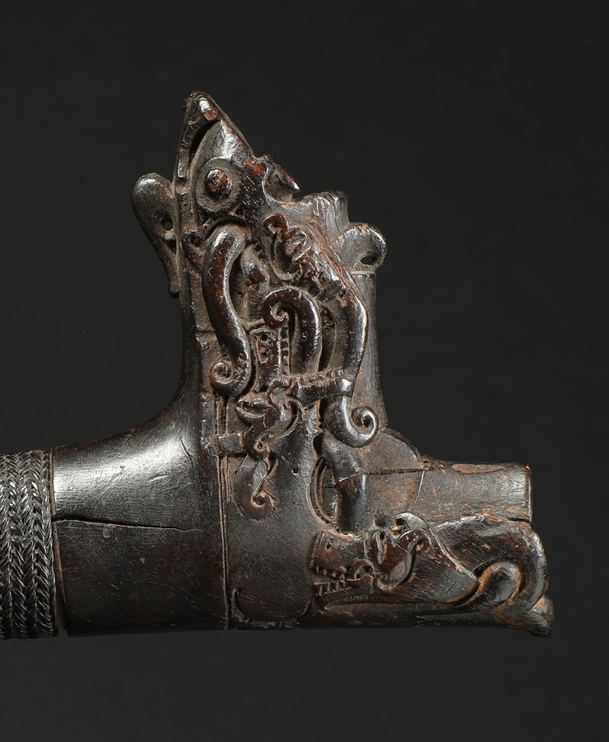 INDO785: Dayak Mandau Handle