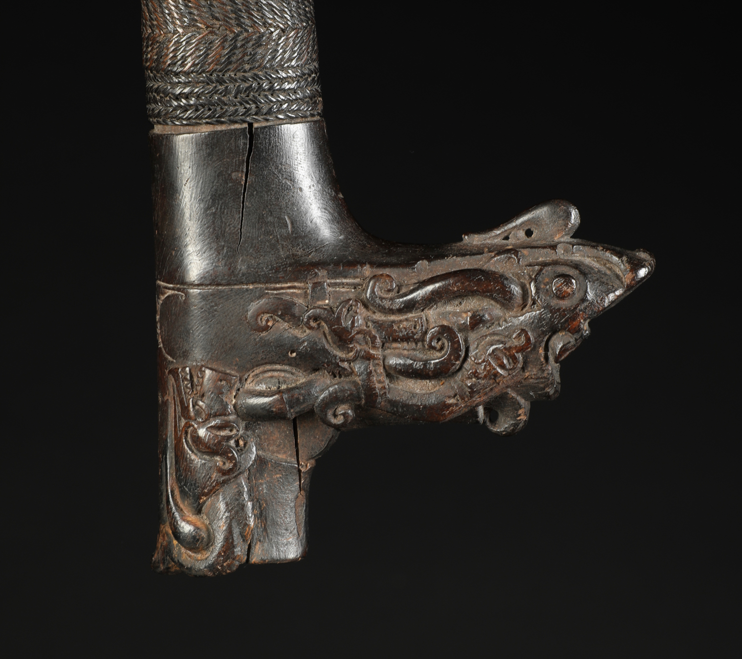 INDO785: Dayak Mandau Handle