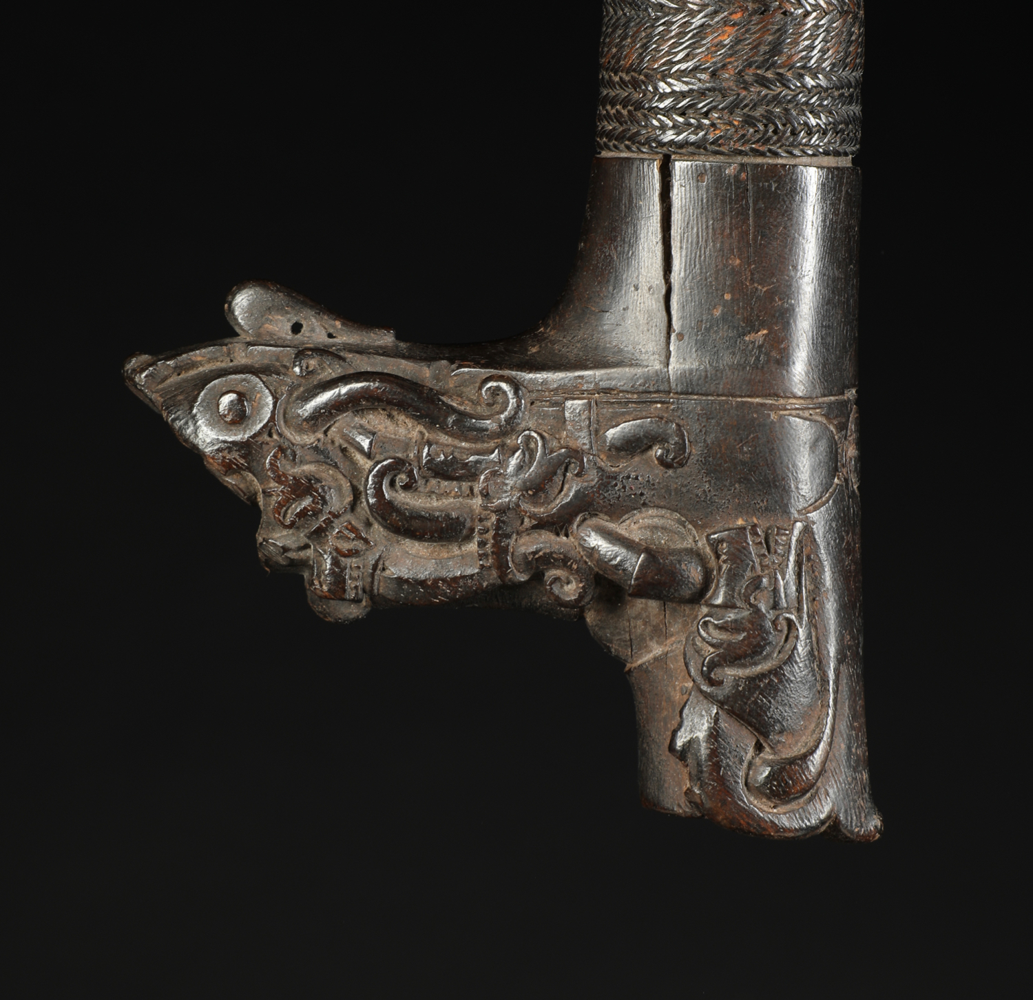 INDO785: Dayak Mandau Handle