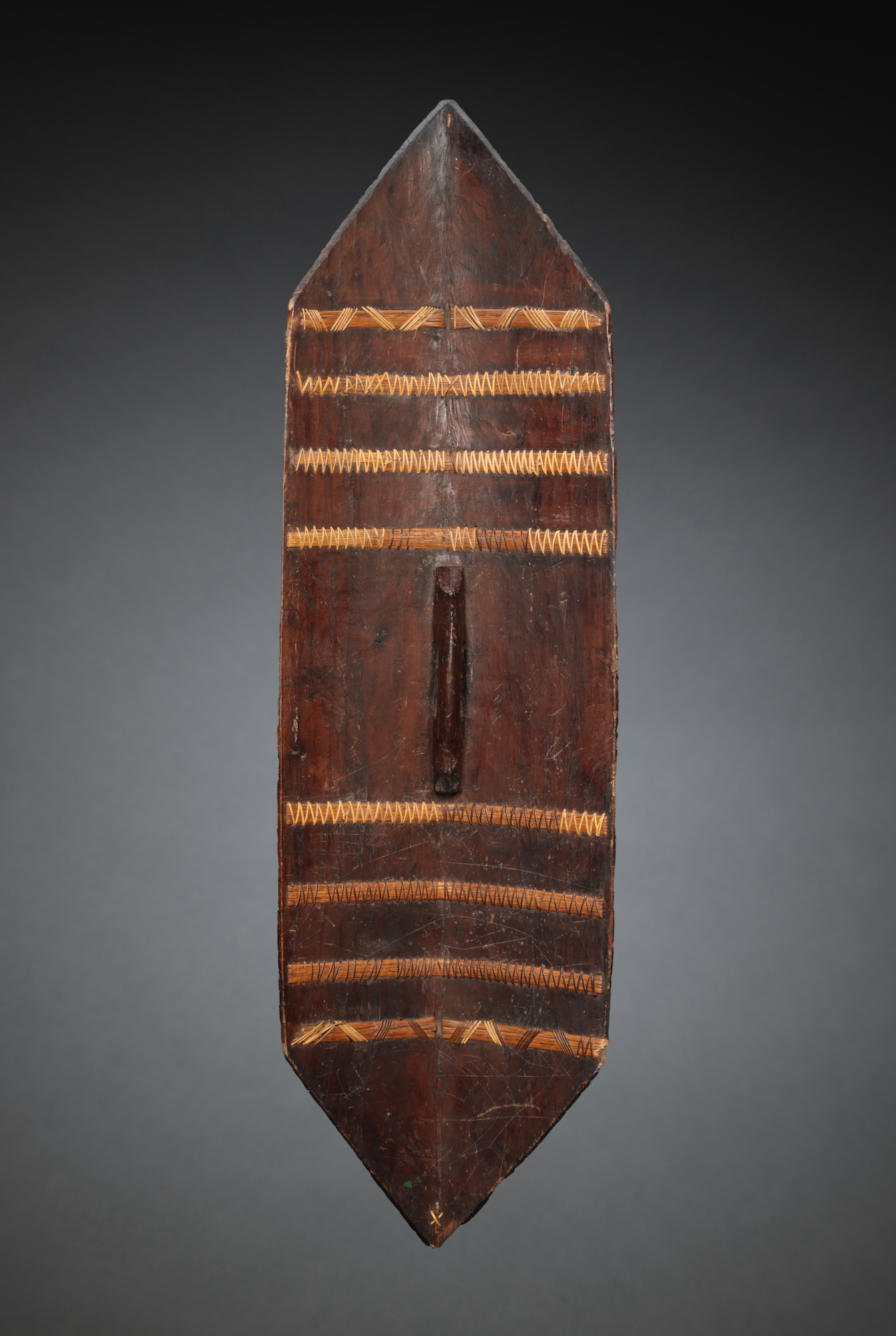 INDO815: Dayak Cerimonial Shield