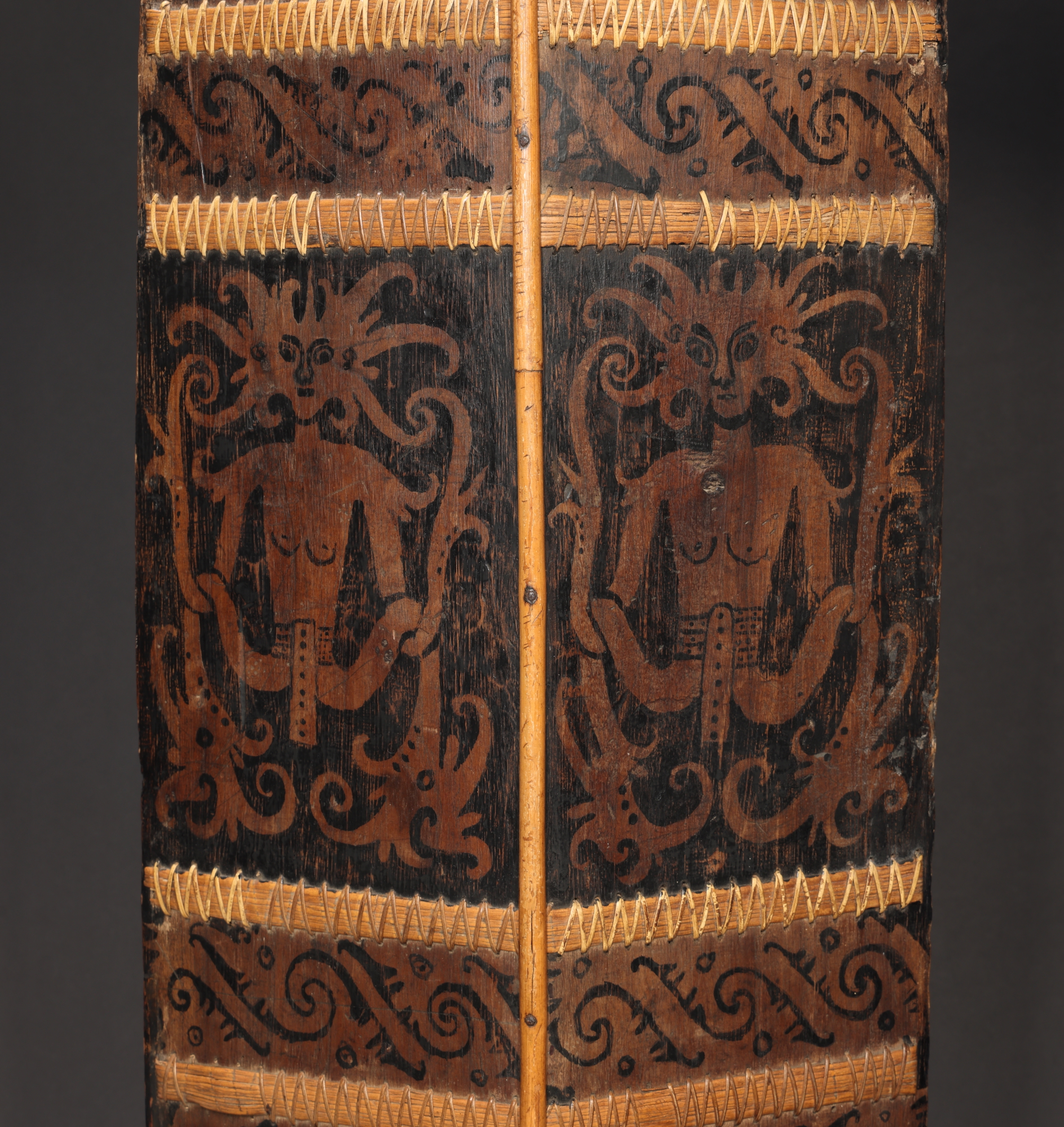 INDO815: Dayak Cerimonial Shield