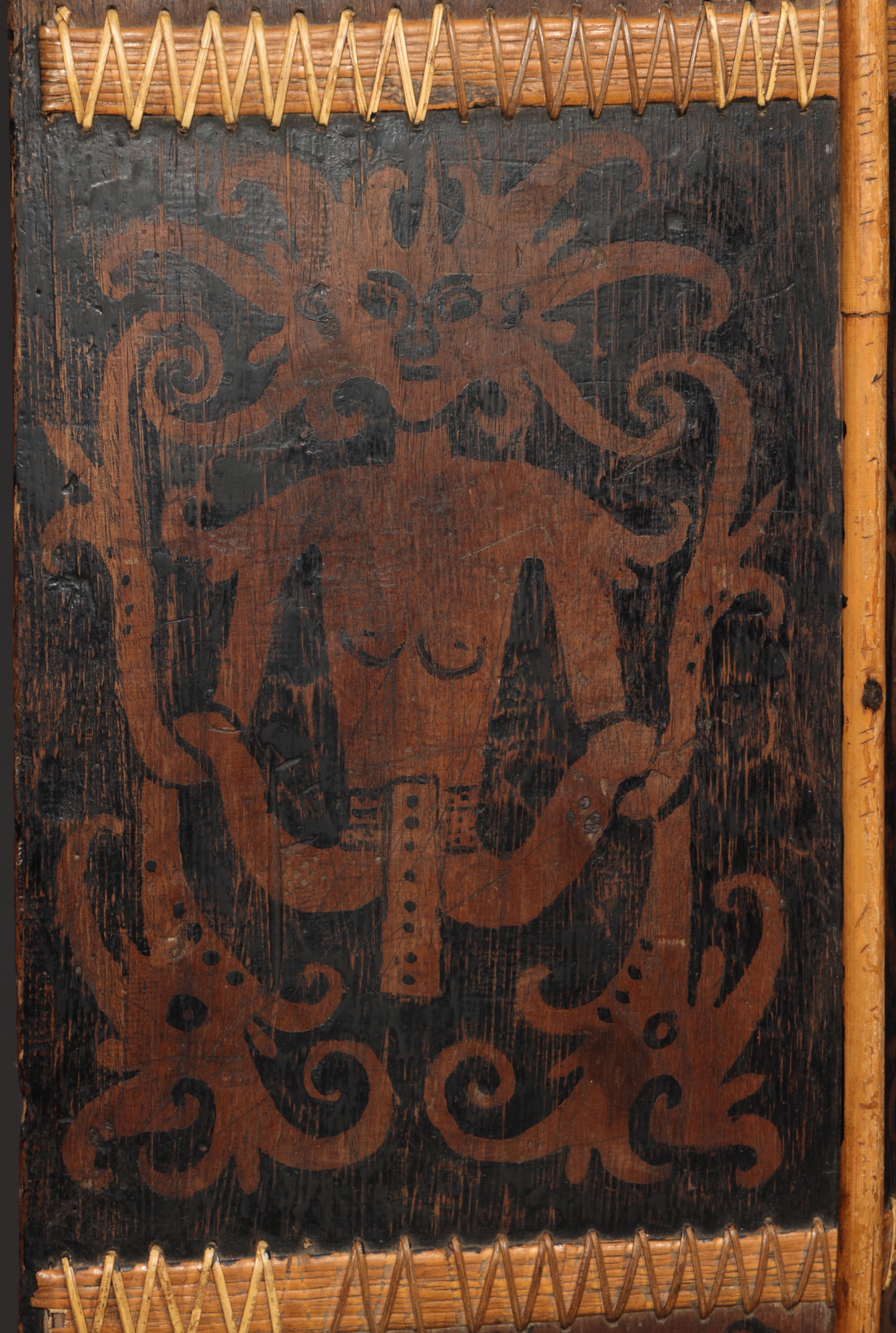 INDO815: Dayak Cerimonial Shield