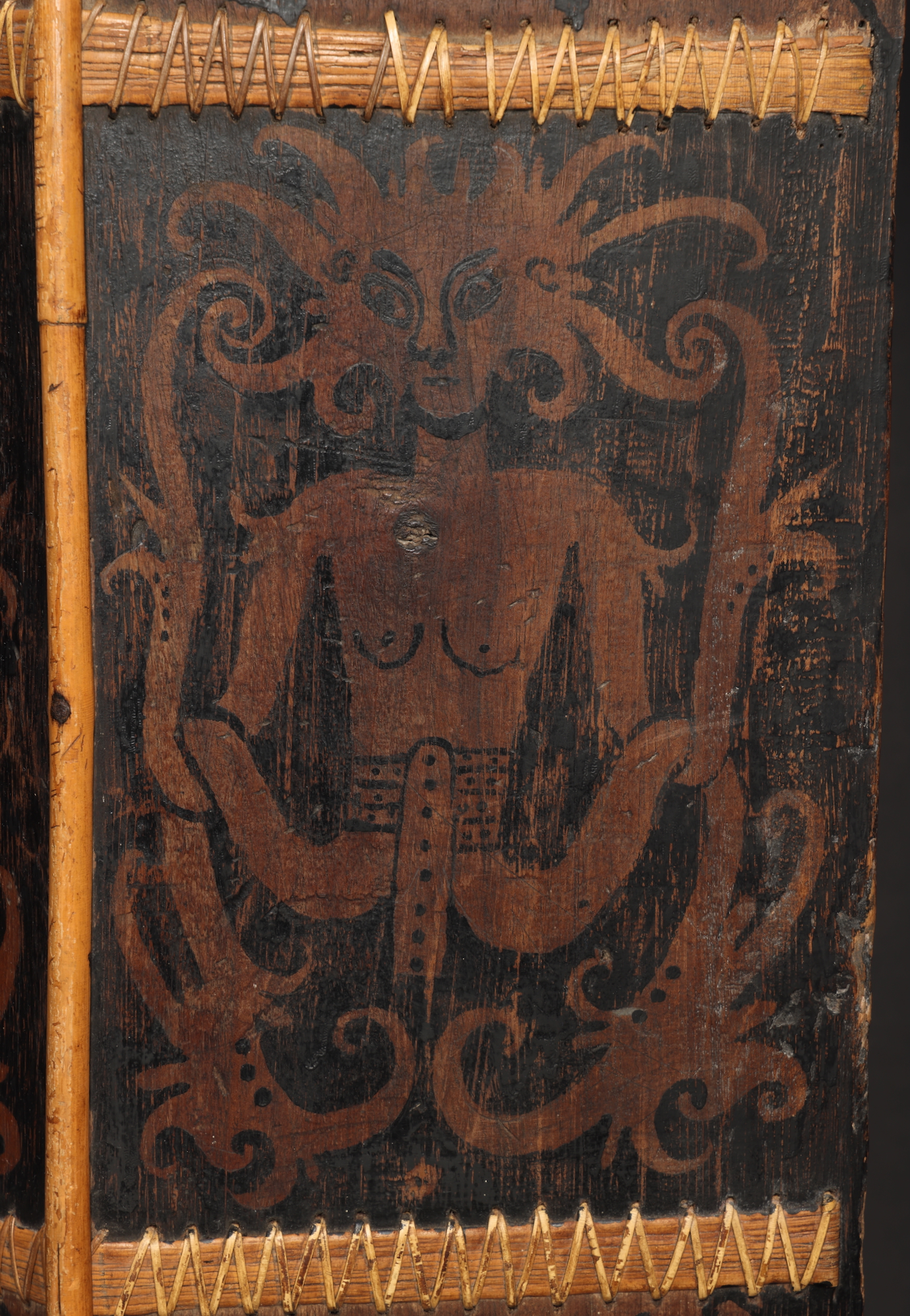 INDO815: Dayak Cerimonial Shield