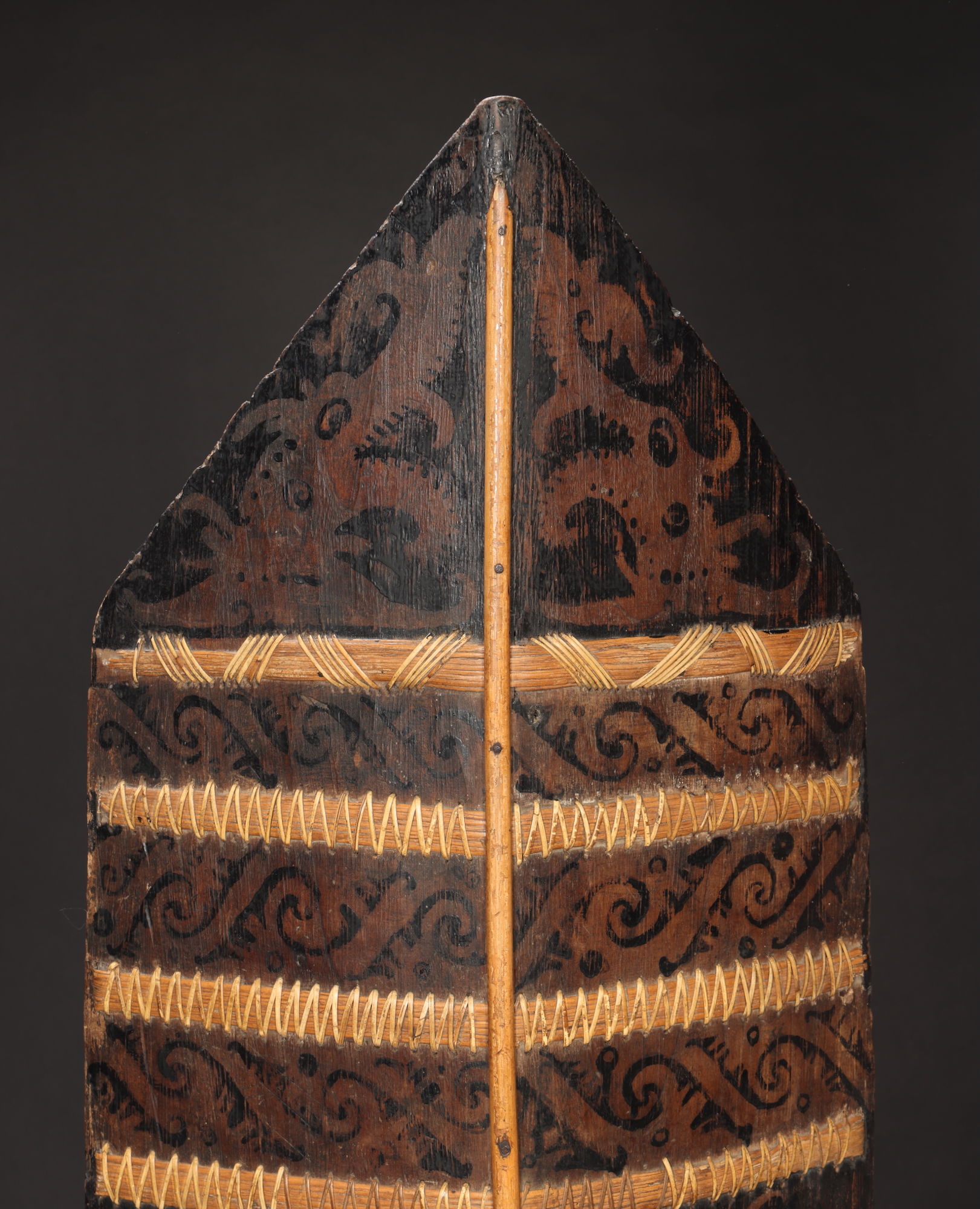 INDO815: Dayak Cerimonial Shield