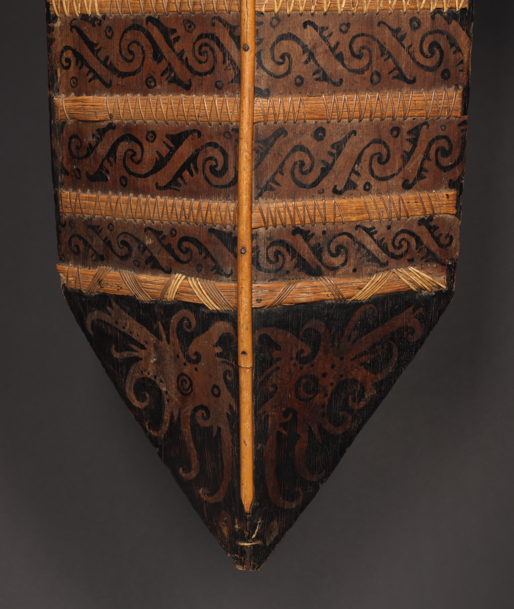 INDO815: Dayak Cerimonial Shield