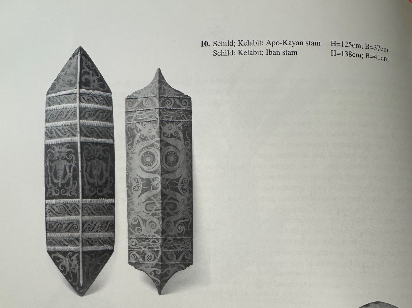 INDO815: Dayak Cerimonial Shield